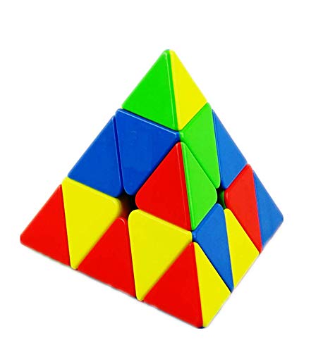 FunBlast Triangle Pyramid Pyraminx Magic Cube Speed Puzzle Toy for Kids,Creative & High Speed Stickerless Magic Cube (Multicolor) (B07H2FJ8FT) Amazon Price History, Amazon Price Tracker