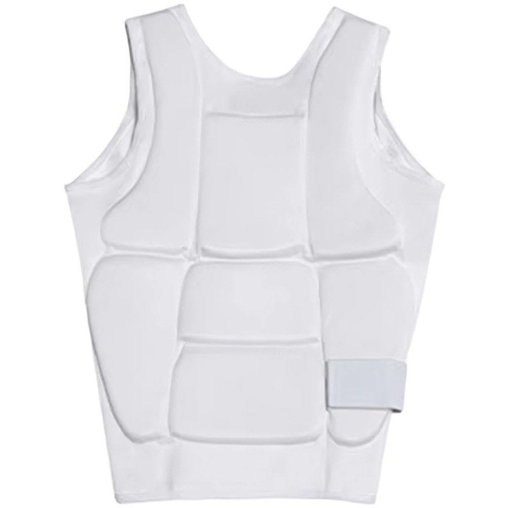 HiyyFloy Karate Chest Guard, Unisex Highly Elastic Taekwondo Chest Guard Boxing Breast Protector Vest for Adult Child