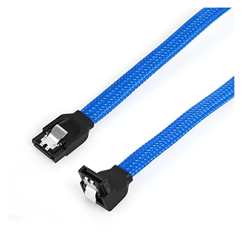 Cable SATA 3.0 III de Datos 7pin 0.3m Nylon 3PCS/6PCS