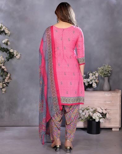 Image of Priyashi Women Unstiched Crepe dress materials | Crepe Salwar Suit for women with dupatta | suit material for women unstitched
