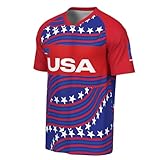 Outerstuff FIFA 2026 World Cup Men's Sublimated Soccer Jersey, USA, Large Blue