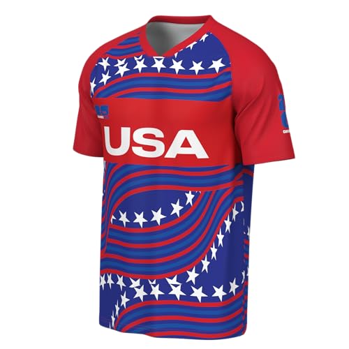 Outerstuff FIFA 2026 World Cup Men's Sublimated Soccer Jersey, USA,