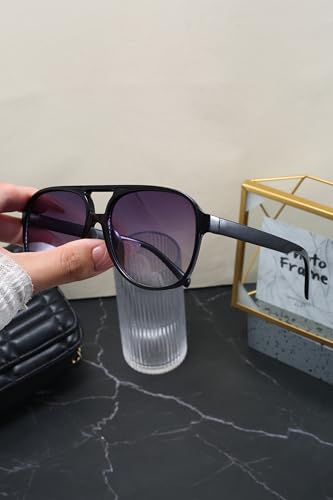Image of 1 /9 /100-Pack Wholesale Retro Aviator Sunglasses - Bulk Resale Bundle Large Frame Classic 70s Style UV400 Protection