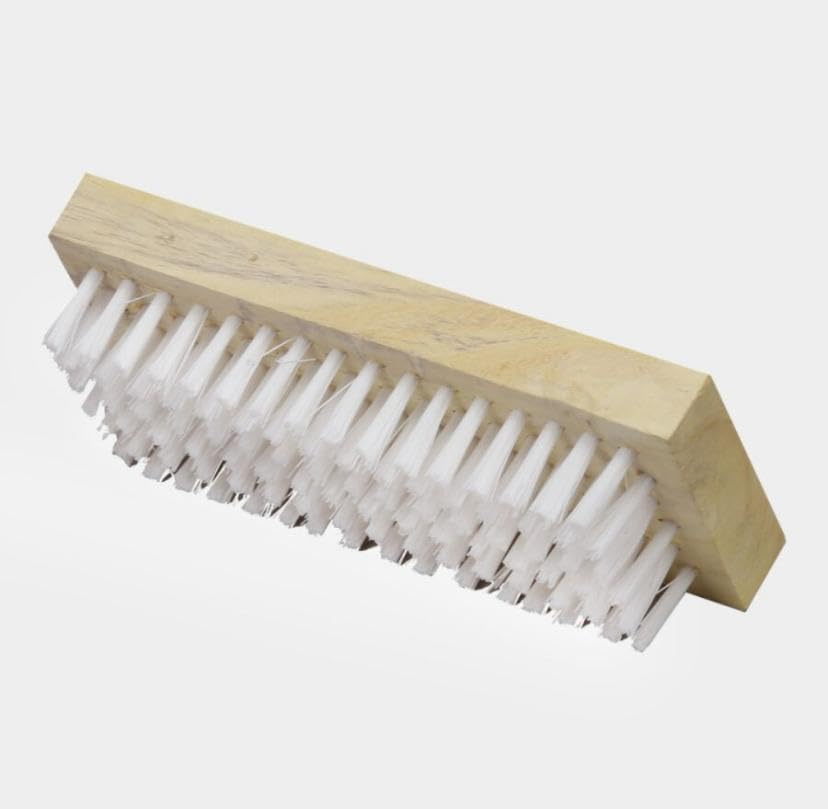 ERSHEEN Clothes Washing Scrubbing Brush, Spotting Brush, Wooden Wet and Dry Brush, Sponge Fiber (Pack of 1) (B0DC4DL73K) Amazon Price History, Amazon Price Tracker
