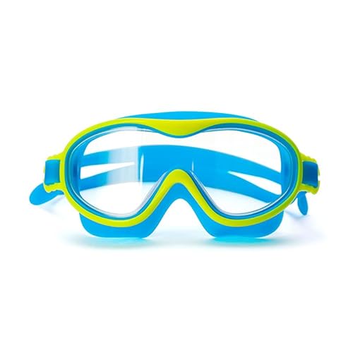 aquazon Wave Junior Kids - Gafas de buceo, gafas de buceo, gafas de buceo para niños, de 3 a 7 años, muy resistentes, gran ajuste, color: azul Cover