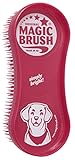 hundestriegel mit gumminoppen MagicBrush ist ideal für Hunde mit kurzem und mittellangem Fell
