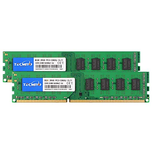 テクミヨ デスクトップPC用 メモリPC3-12800 DDR3 1600 8GB×2枚 240pin DIMM 対応 永久保証 テクミヨ デスクトップPC用 メモリPC3-12800 DDR3 1600 8GB×2枚 240pin DIMM 対応 永久保証