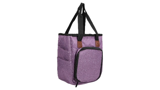 Teamoy Bolsa De Ovillos Organizador Para Lanas Bolso De Crochet Mochila  Bolsa De Almacenamiento De Tejido En Orden(NO Incluido Accesorios),Grande, 
