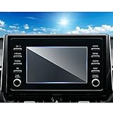 ruiya 強化ガラス 新型 トヨタ カローラクロス 専用 ナビ 保護フィルム 7インチ 新開発AFロータス効果 7インチ ディスプレイ フィルム カーナビ 保護フィルム 2021 9H カスタムパーツ キズ防止 汚れ防止 極薄 高感度タッチ 自己吸着 貼付簡単