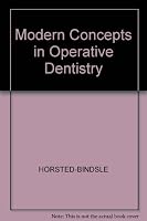 Modern Concepts in Operative Dentistry 8716098021 Book Cover