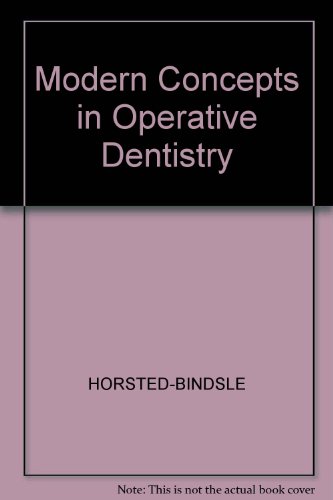 Modern Concepts in Operative Dentistry