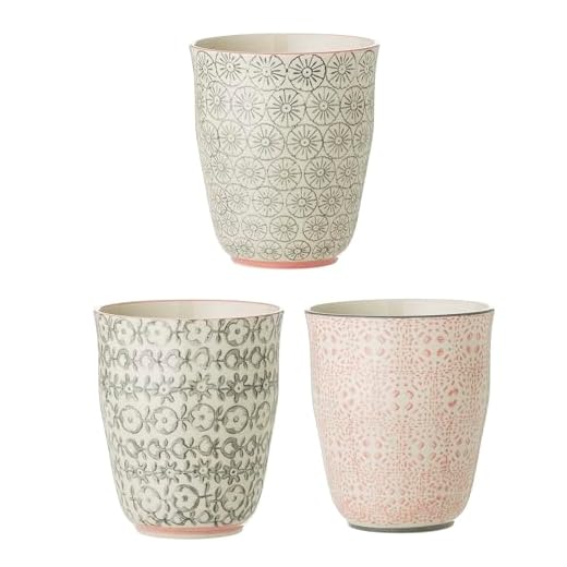 Bloomingville Becher Karine 4er Set 2 Bloomingville Becher Cécile 3er Set