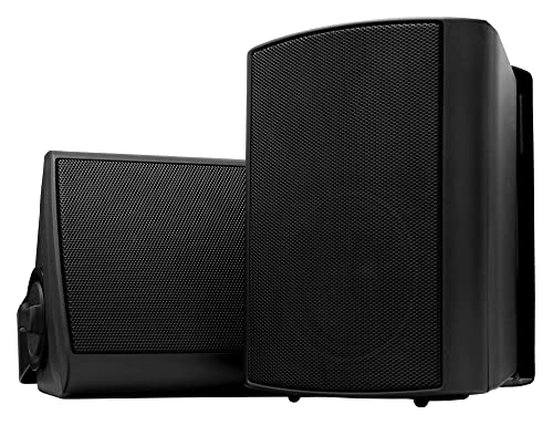 Pronomic USP-430 BK Paire HiFi Haut-parleurs muraux Enceinte Noire 120 Watt - Les Beatles, Paul McCartney, John Lennon, RIngo Starr, George Harrison Pronomic USP-430 BK Paire HiFi Haut-parleurs muraux Enceinte Noire 120 Watt – Image 8