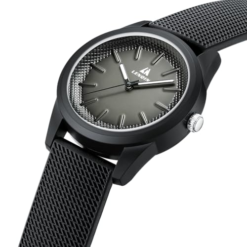 Image of LN LENQIN Mens Watches Waterproof Stainless Steel Watch for Men Analog Quartz Fashion Business Designer Wristwatch