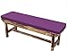 Jonist Wodoodporne poduszki na ławkę ogrodową 100 cm, 2/3-osobowa ławka siedzisko poduszka podkładka 120 cm 150 cm do patio meble huśtawka krzesło wewnątrz na zewnątrz (150 * 45 * 5 cm, fioletowe)
