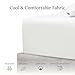 California Design Den Deep Pocket King Fitted Sheet, Soft 400 Thread Count 100% Cotton Sateen, No Pop-Off Elastic, Durable Fitted Sheet Only - Ivory (Pale Tone)