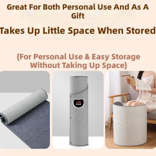 Image of Leg Toaster, Heat Under Desk Warmer, Leg Heater for Office and Home, Foot Warmers with Even Heating, 6 Heat Levels and Timer, 5 Seconds Quick Heat, 360 Fully Enclosed Heating(Pink)