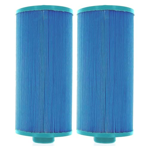 Hurricane Filters HF4H24-01M 2 Pack Elite Aseptic Spa Filter Cartridge - Replacement for PGS25P4, Unicel 4CH-24, Filbur FC-0131 After Hours Spas, Meco Spas, Threaded 25, Top Load