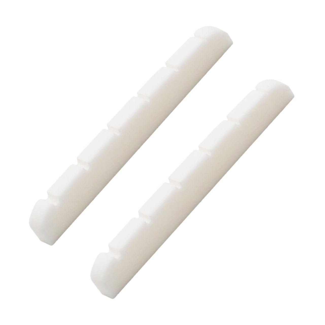 BESTonZON Pure Ox Bone Guitar Pillow Acoustic Guitar String Nut for Tone Enhancement