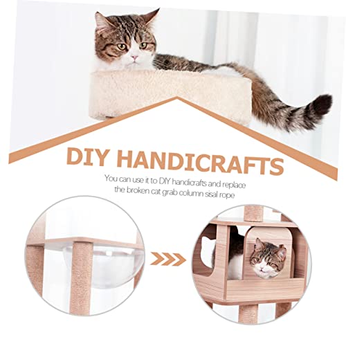 VANZACK Corda Para Arranhar Gatos 5 Peças Poste Para Arranhar Corda De Sisal Resistente Corda Para A