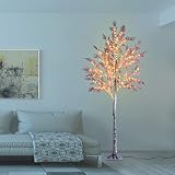 GiValue Artificial Lighted Tree Twig Tree with 150 Micro-LED Lights for Indoor Outdoor Home Wedding