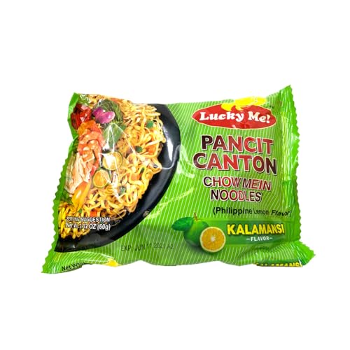 Lucky Me! Me Pancit Canton 20 Pack Kalamansi Citrus Flavor (Instant Chow Mein)