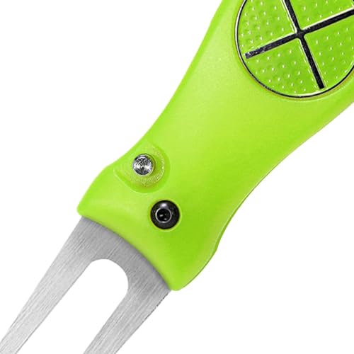 RNXRZANK 4X Golf Tool Fork for Lawn Repair and Marking Green Prong Accessories
