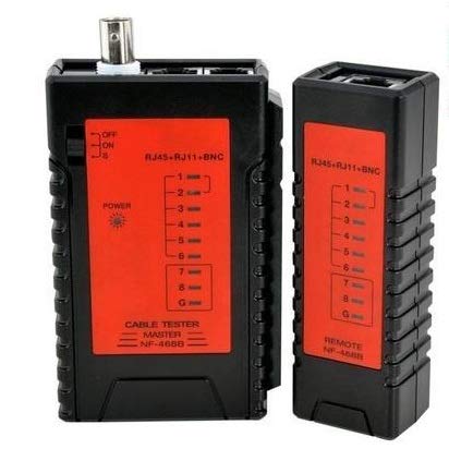 MaK WOrLD Network Cable LAN Tester for RJ45 RJ11 with BNC