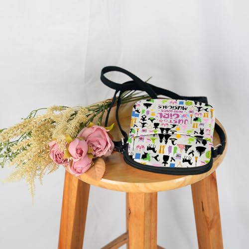 VAMSII Musical Theatre Lover Merchandise Witch Good and Bad Witch Crossbody Bag Good Witch Bad Witch Gift 5