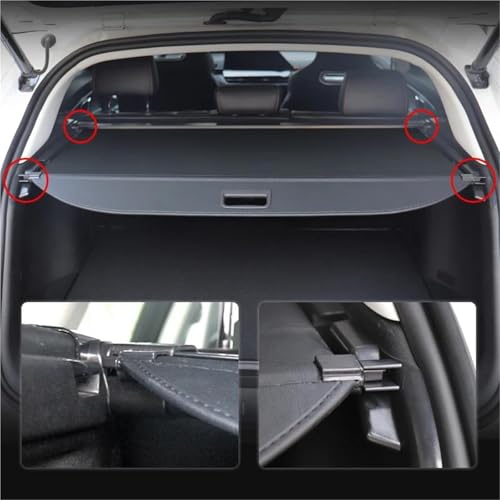 Estante protector retráctil Cadillac XT4: privacidad total y lona impermeable 5