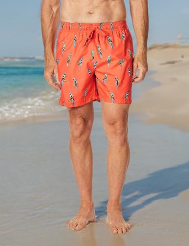 Image of Kanu Surf Men's Troy Stripe Swim Trunks