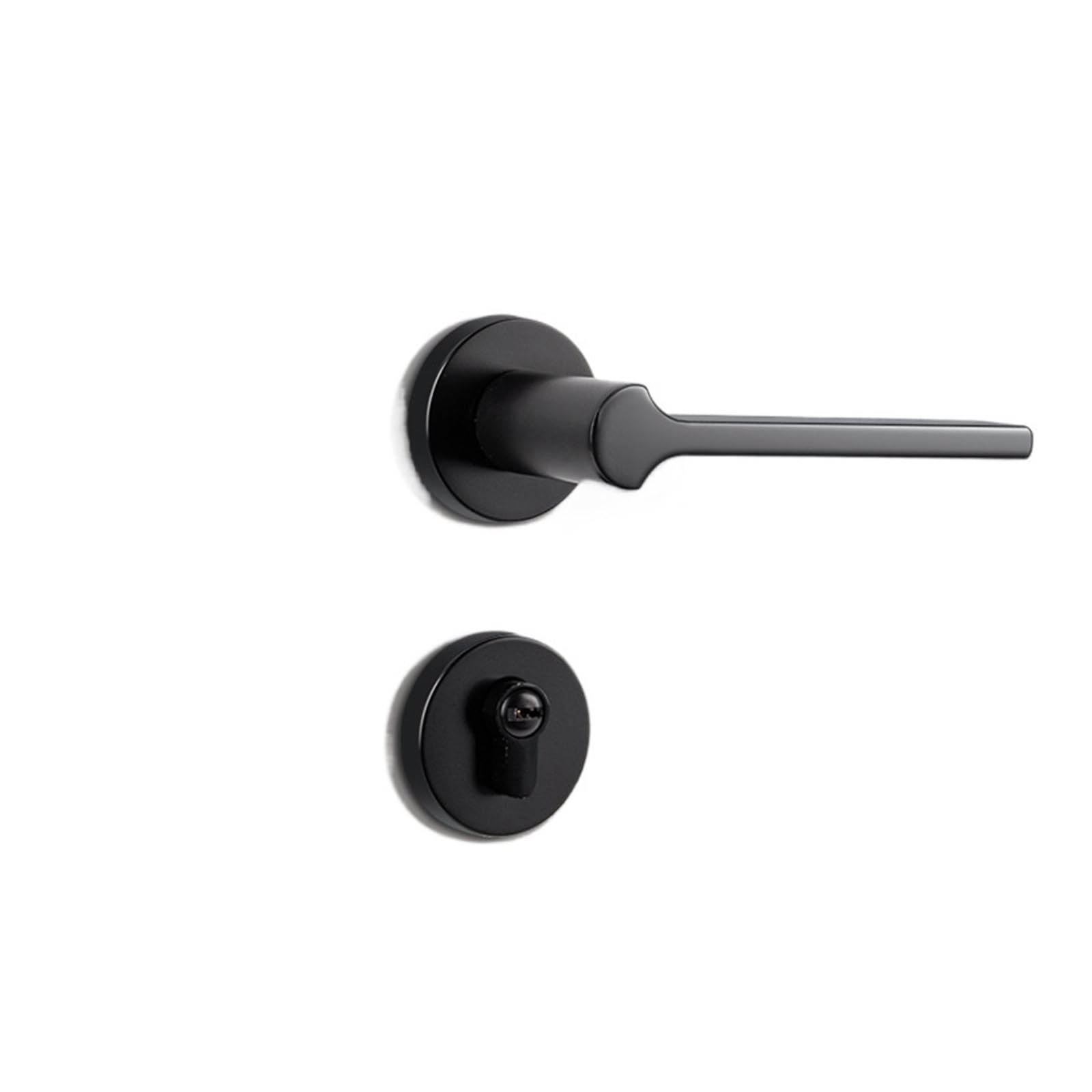 Kfvmvtdw One Color Lever Door Lock For Bedroom Silent, Magnetic