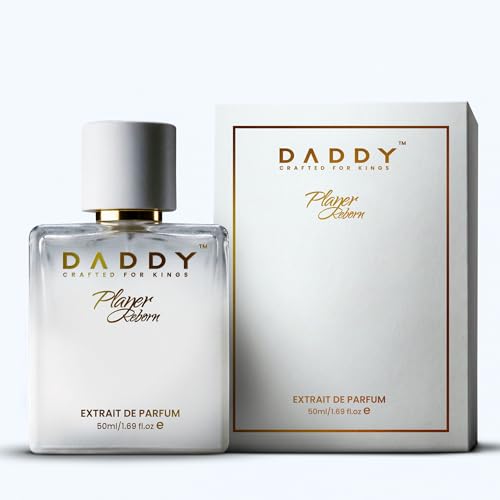Image of Daddy Player Reborn 50ml Extrait De Parfum for Men | Strong Long Lasting Perfume | Orange Patchouli Cedarwood Lemon Fragrance | Premium Gift for Men
