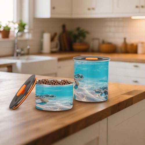 Envase hermético de acero inoxidable para café 500 ml miniatura 6