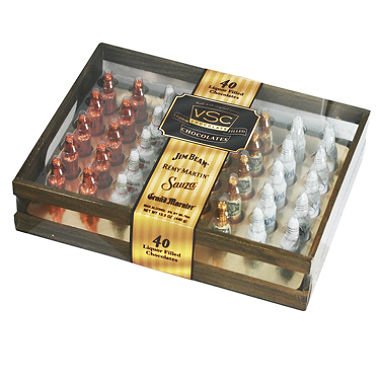 liquor chocolate bottles - VSC Liquor Chocolates (40 ct.)  A1 (pack of 2)