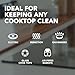 Weiman Ceramic and Glass Cooktop Cleaner - Heavy Duty Cleaner and Polish (10 Ounce Bottle and 3 Scrubbing Pads)