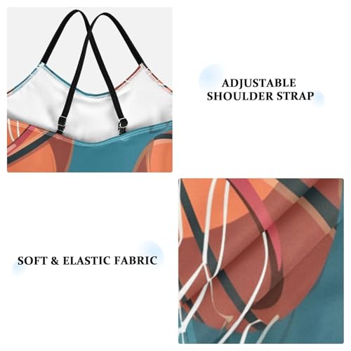 Basketball Play Girls One-Piece Swimsuit Beach Bathing Suit3