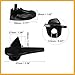 Partuto 6 Set Tire Changer Insert Tire Demount Head Tire Machine Guard Wheel Side Protector for Mount Demount Duck Head Tyre Repair Black 2.17