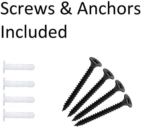 Miniatura 5 de Ironwerks - Soporte industrial para papel higiénico, decoración rústica de baño, toalleros de hierro negro mate para baños  Material de hierro negro