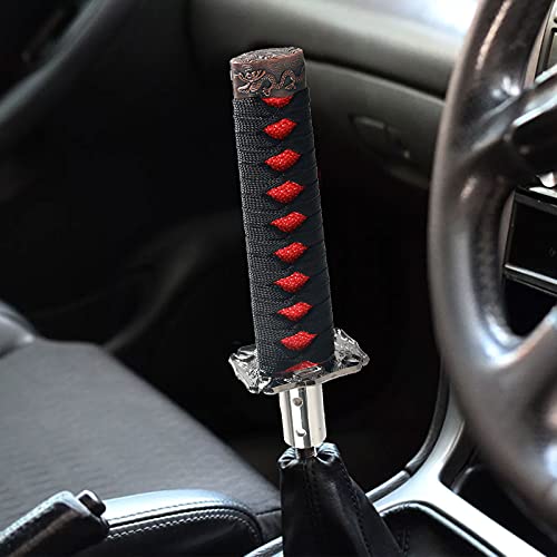 F Finec 6 Inch Katana Gear Shift Knob, Samurai Sword Shifter Universal Car Gear Stick Shifter Head For Manual Transmission Cars And Most Automatic Cars (Black) #TOP7
