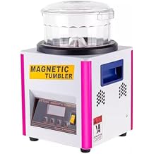 Gold Polishing Machine Digital Magnetic Polishing Machine Magnetic Tumbler Jewelry Polisher 110, Volts