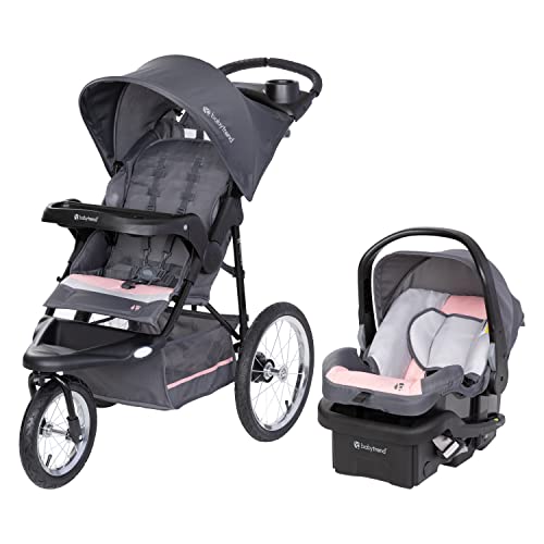 Baby Trend Expedition® Jogger Travel System with EZ-Lift™ Infant Car Seat, Dash Pink