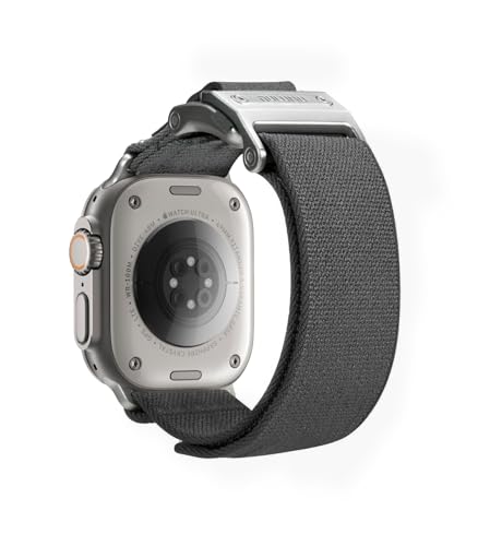 Image of Aulumu A11 Mag Buckle Slim Band Designed for Apple Watch Band | for Apple Watch Ultra2 /Apple Watch Ultra 49mm, Series 9 /8 /SE2 /7 /6 /SE /5 /4 /3 /2 /1 45mm /44mm /42mm | Stainless Steel Magnetic Clasp Band