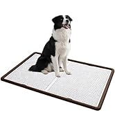 DogLife 犬トイレ トレー ホワイト XXL 700×590×200H Amazon | DogLife 犬 トイレ トレー 大型犬 特大 スーパー ワイド