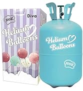 Amazon.co.jp: Diva ヘリウムガス 風船 パーティー 誕生日 birthday