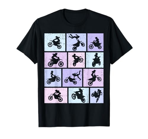 Dirt Bike Girls Motocross Enduro Dirt Biking Womens T-Shirt