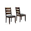 Coaster Home Furnishings Alston Ladderback Dining Side Chairs Knotty Nutmeg and Grey (Set of 2) 41 gCutn4jL. SS100