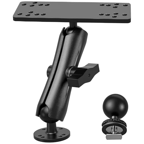 Keuvirya Aluminum Fish Finder Mount & Depth Finders for