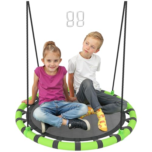 AIYAPLAY Kid Nest Swing Seat, 100 cm, Black