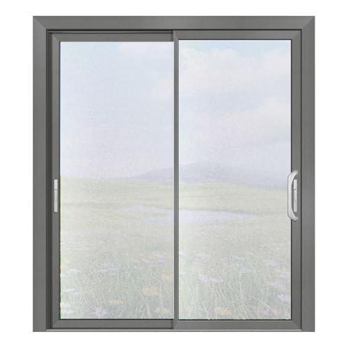 Milchglasfolie Fenster 80 x 200 cm Uv-Schutz Folie Sichtschutz Hitze...